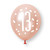 Rose Gold 13th Balloons