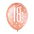 Rose Gold 18th Birthday Balloons