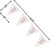 Rose Gold 30th Birthday Glitz Prismatic Flag Banner Size guide