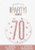 Rose Gold 70th Badge