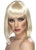 Short Glam Blonde Wig - Short Blunt Cut with Fringe | Ladies Fancy Dress Wig | Ladies Halloween Wig