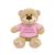 Personalised Embroidery Girls Communion Teddy (Small)