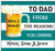 Personalised Reason You Drink Labels (6 Pack)