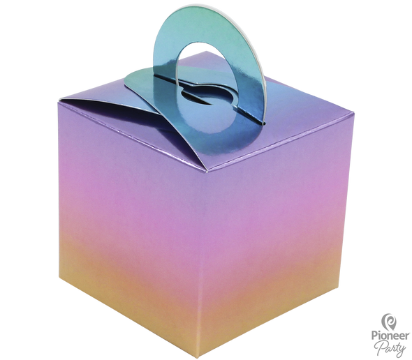 Rainbow Ombre Boxes