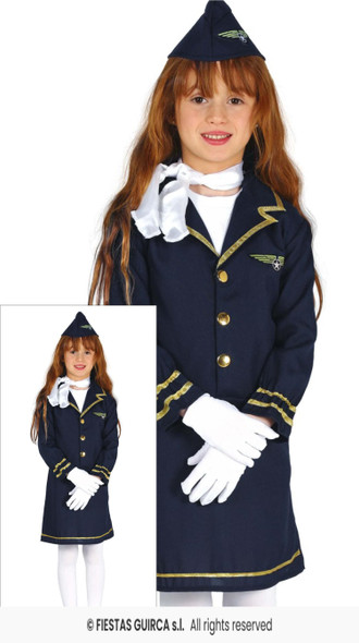 Stewardess Costume Front