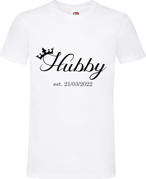 Personalised Hubby T-Shirt