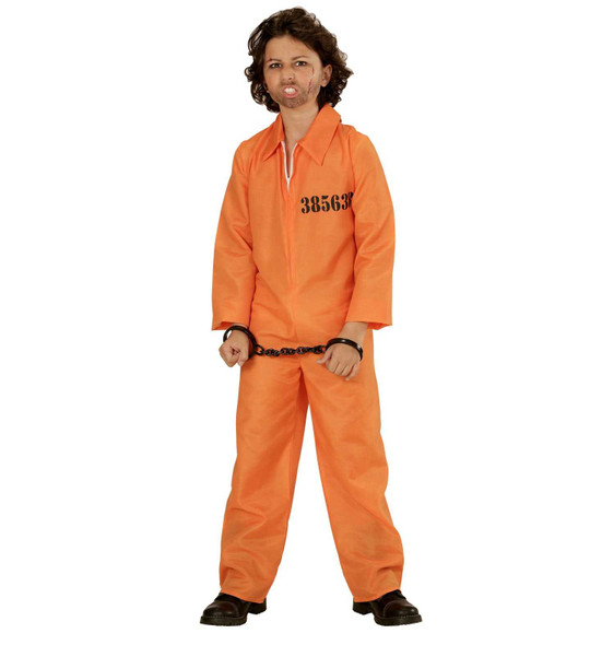 County Jail Inmate Costume