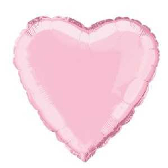 Baby Pink Heart Foil Balloon