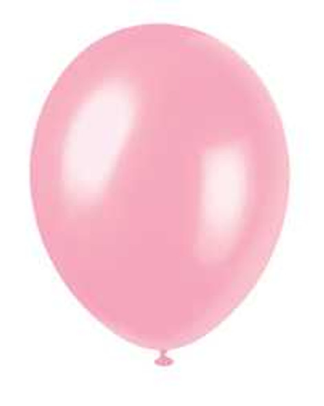 50Pk Crystal Pink Balloons