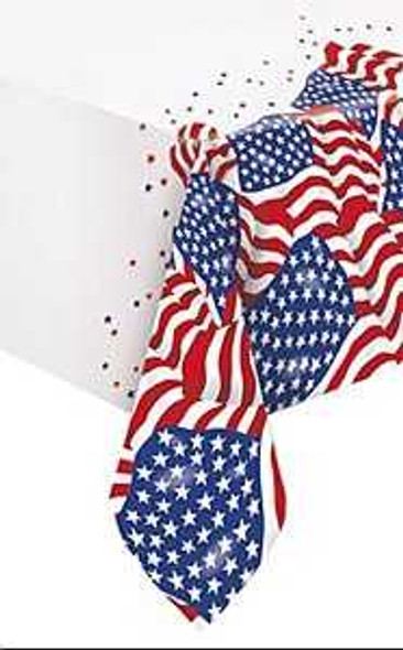 American Flag Tablecover
