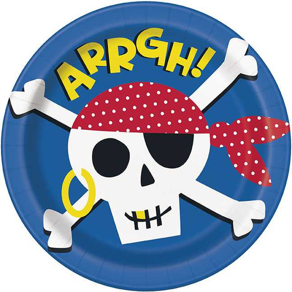 Ahoy Birthday Party Plates