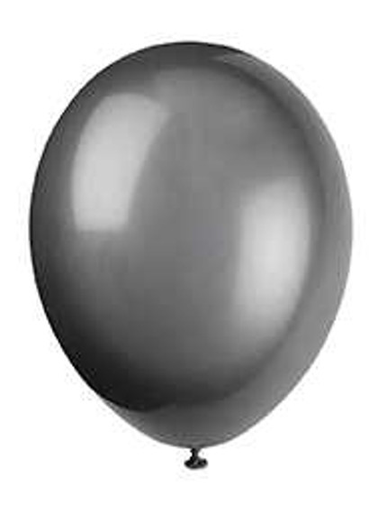 50pk Phantom Black Balloons