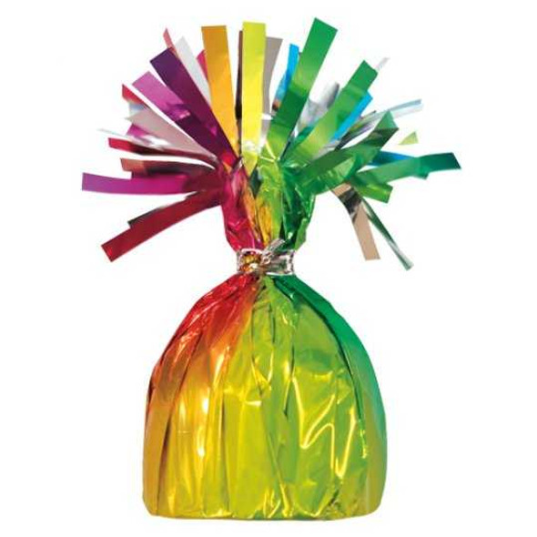 Rainbow Helium Balloon Weight