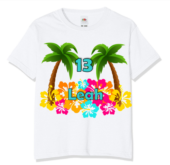 Personalised Hawaii T-Shirt