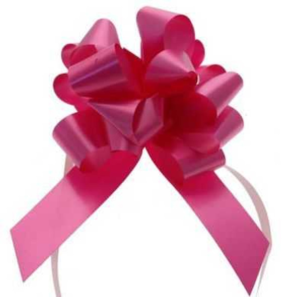 30mm Hot Pink Pull Bow Ribbon