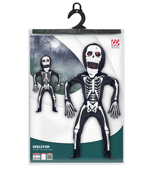 Oversized Head Skeleton Costume Pack