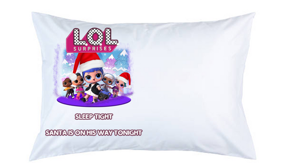 lol Surprises Christmas Pillow Case