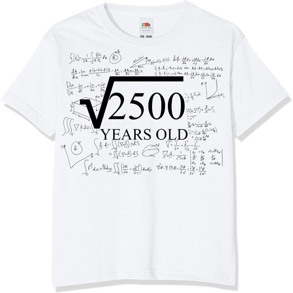 50th Birthday Maths T-Shirt