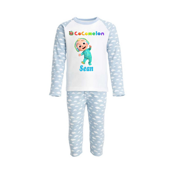 Personalised Nursery Boys Pyjamas