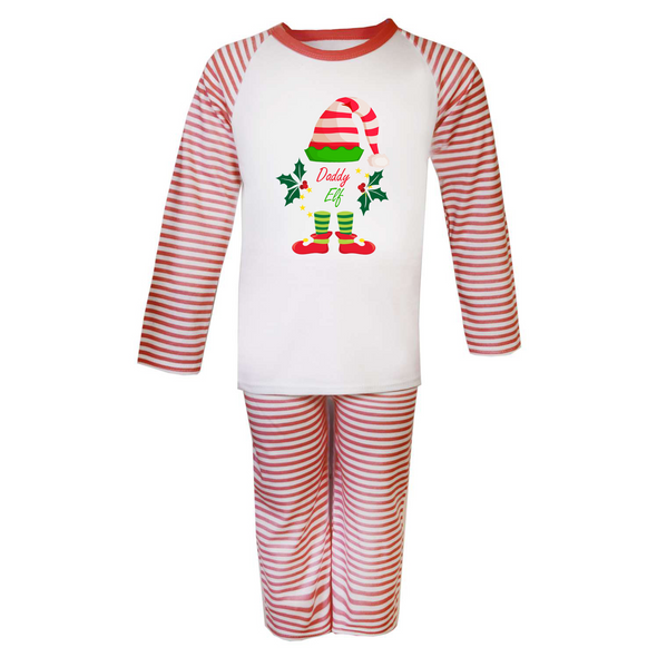 Personalised Elf Mens Pyjamas