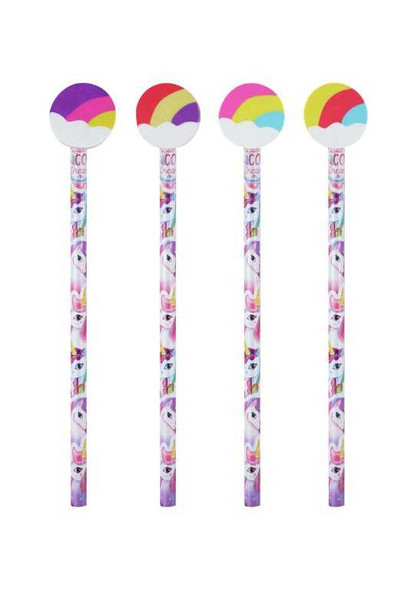 Unicorn Pencils with Eraser