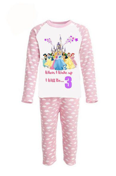 Personalised Princess Pyjamas