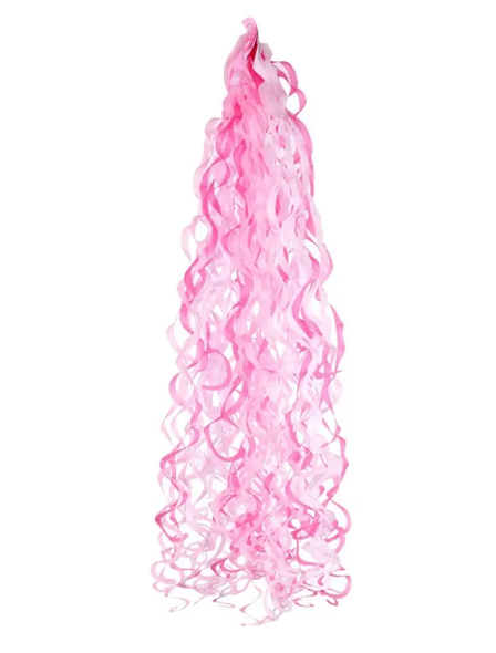 Pink & White Balloon Tail