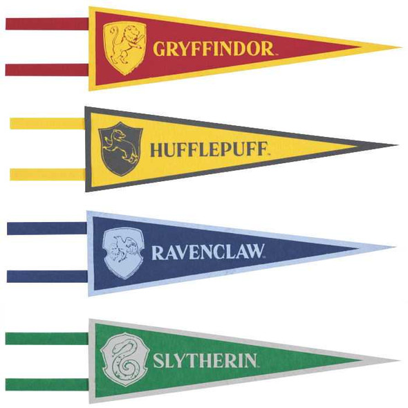 Harry Potter Fabric Pennants (4 Pack)