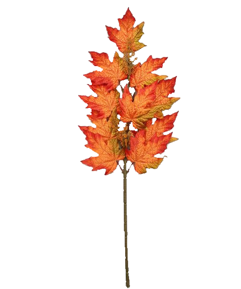 Autumn Leaf Spray Decoration 65cm