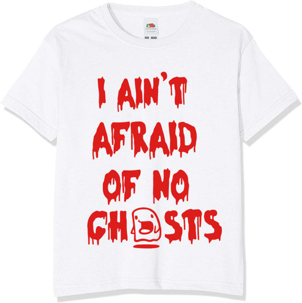 Ain't Afraid of No Ghosts Halloween T-Shirt