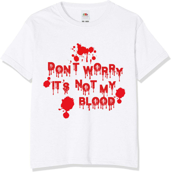 It's Not My Blood Halloween T-Shirt