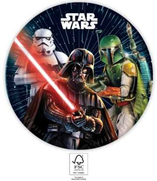 Star Wars Galaxy Paper Plates