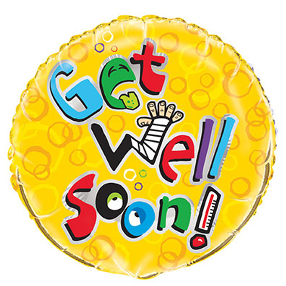 Get Well Soon Foil Balloon