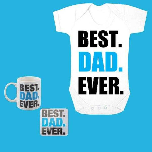 Best Dad Ever Vest Set