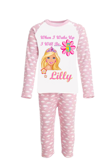 Personalised Doll Fantasy Pyjamas