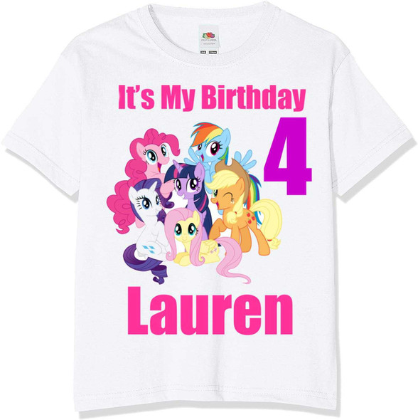 Personalised Kids MLP T-Shirt