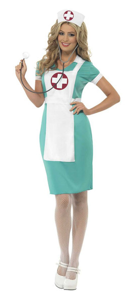 Ladies Scrub Nurse Costume