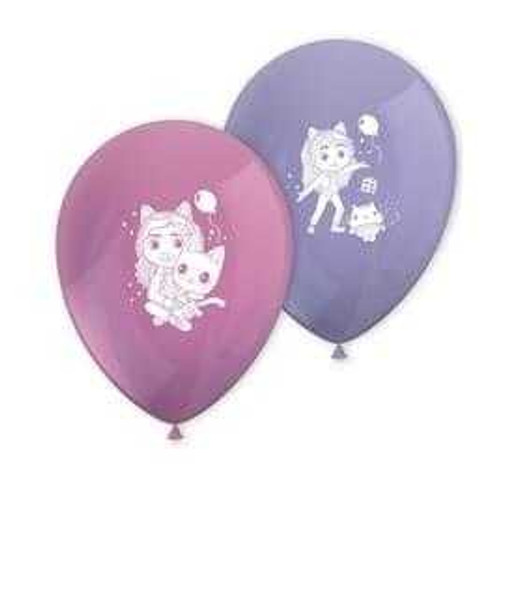 Gabby's Dollhouse Party Balloons (8 Pack)