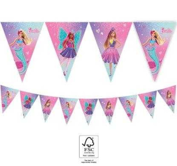 Barbie Fantasy Party Bunting (2.3m)