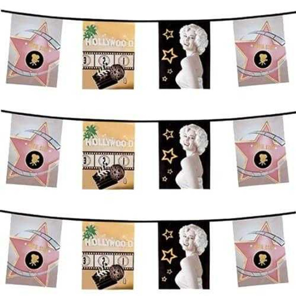 Hollywood Movie Stars Bunting (6m)