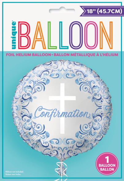 Elegant Confirmation Foil Balloon