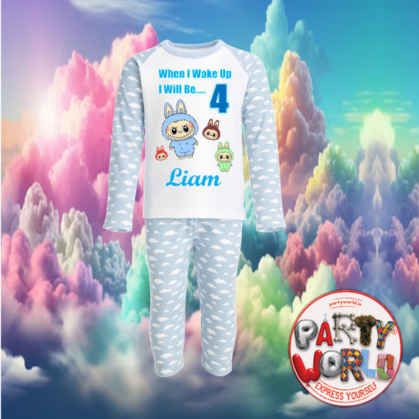 Personalised Labubu Dolls Pyjamas