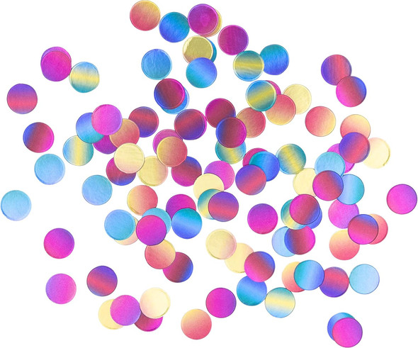 rainbow Ombre paper confetti