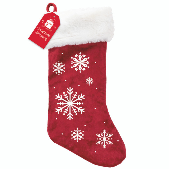 Snowflake Christmas Stocking