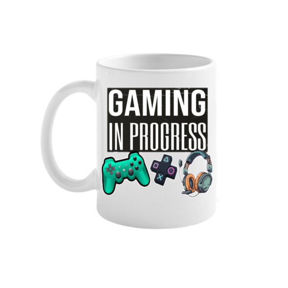 Personalised Gaming In Progress Mug
