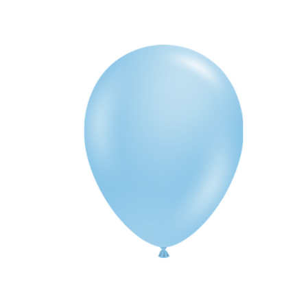 Tuftex 5" Baby Blue Balloons