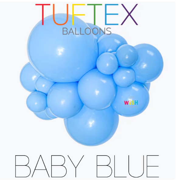 Tuftex 5" Baby Blue Balloons