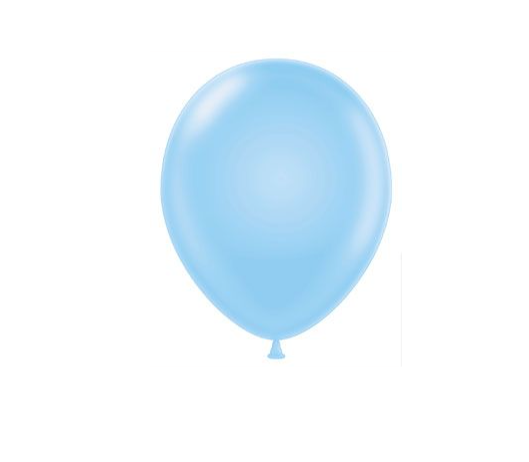 11" Tuftex Baby Blue Latex Balloons