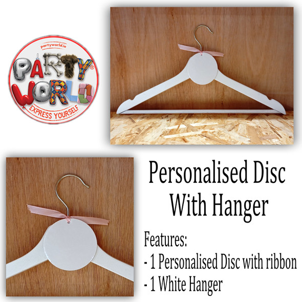 Personalised Gold Bridesmaid Hanger Information