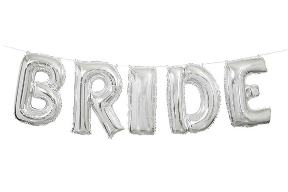 Bride Balloon Banner Kit